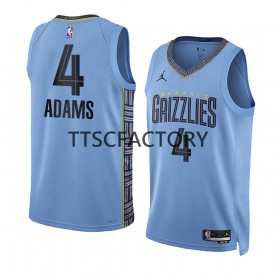 NBA Memphis Grizzlies Trikot Steven Adams 4 Jordan 2022-23 Statement Edition Blau Swingman - Herren